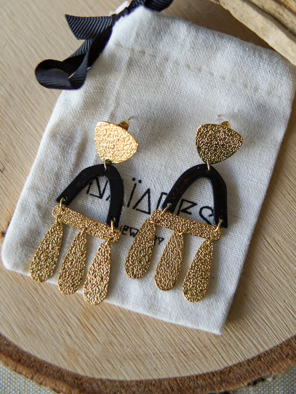 Boucles d'oreilles Foliage