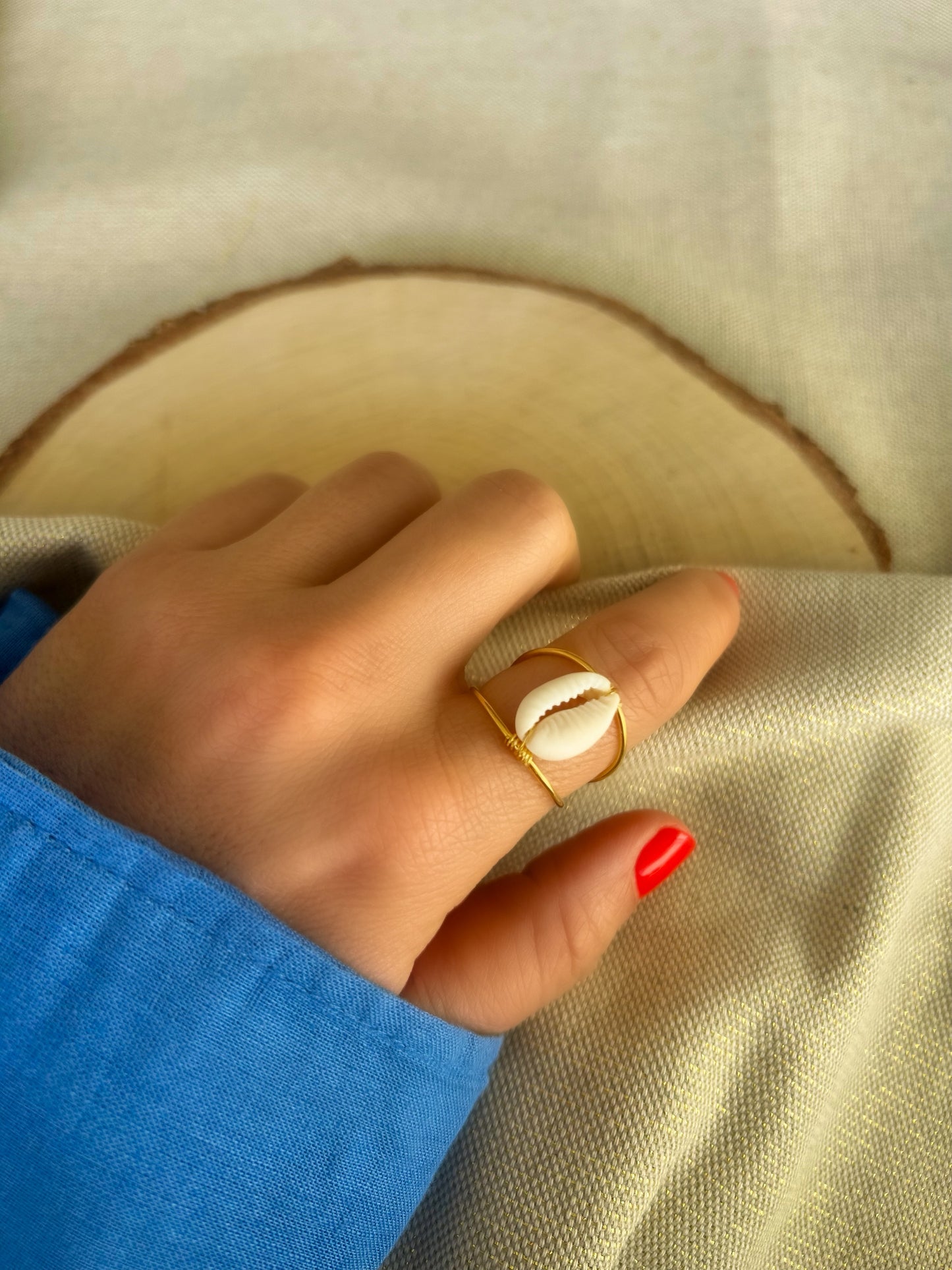 Bague Sari - Plaqué or