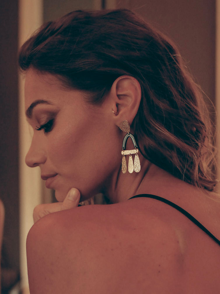 Boucles d'oreilles Foliage