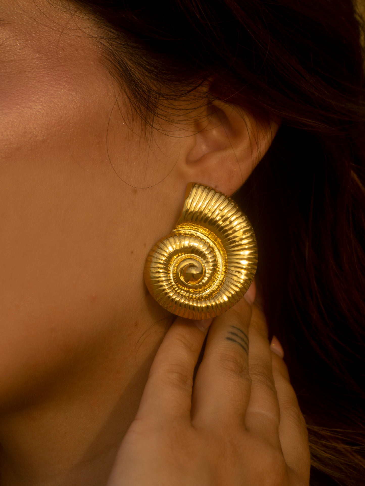 Boucles d'oreilles shells
