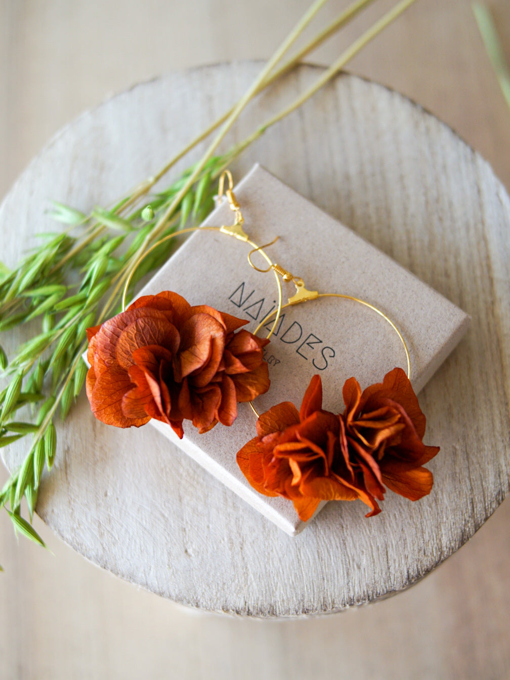 Boucles Chloris - Orange