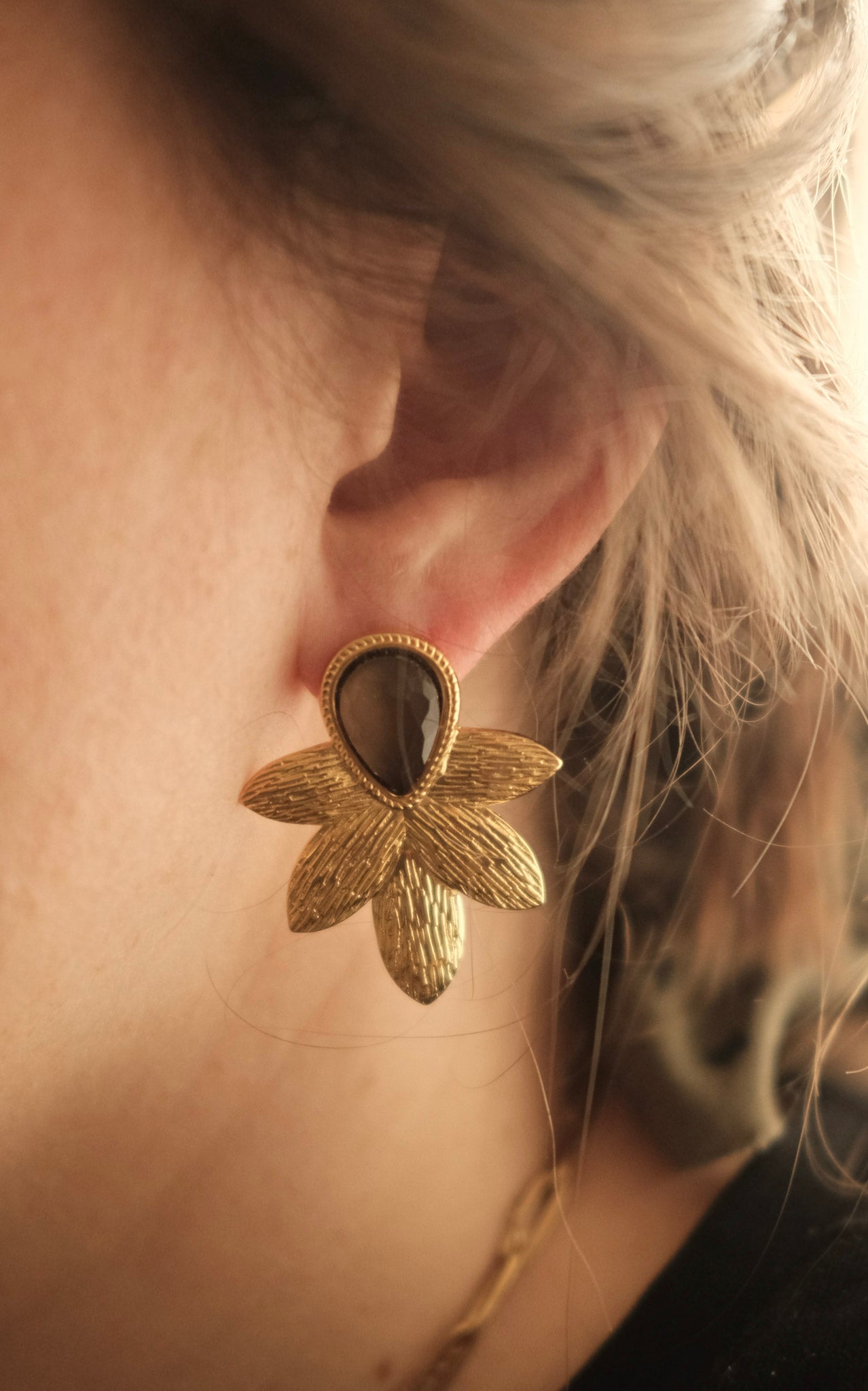 Boucles d'oreilles Zelda - Bronze